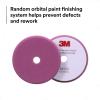 image3M PerfectIt Random Orbital Foam Polishing Pad 6quot150 mm Purple 34127 for Automotive Compounding and PolishingPurple