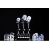 image3M Performance Gravity HVLP Atomizing Head Refill Kit 26714 Size 14 Orange for use Performance Spray Gun PPS 20 Paint Cups 5 PackFeed Type Fine Finish