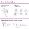 image3M Performance Gravity HVLP Atomizing Head Refill Kit 26714 Size 14 Orange for use Performance Spray Gun PPS 20 Paint Cups 5 PackFeed Type Gravity