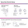 image3M Performance Gravity HVLP Atomizing Head Refill Kit 26714 Size 14 Orange for use Performance Spray Gun PPS 20 Paint Cups 5 PackFeed Type Gravity