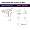 image3M Performance Gravity HVLP Atomizing Head Refill Kit 26714 Size 14 Orange for use Performance Spray Gun PPS 20 Paint Cups 5 PackFeed Type Pressure