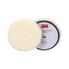 image3M PerfectIt Random Orbital Coarse Wool Compounding Pad 5quot130 mm White 34120 Orbital Pads for Automotive Compounding and Polishing5 130mm
