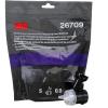 image3M Performance Gravity HVLP Atomizing Head Refill Kit 26714 Size 14 Orange for use Performance Spray Gun PPS 20 Paint Cups 5 PackFeed Type Gravity