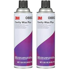 image3M Cavity Wax Plus Aerosol Spray 08852 18 fl oz SelfHealing Corrosion Protection NonHardening Chipping Peeling Cracking18 Ounce Pack of 2