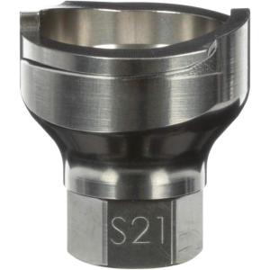 image3M PPS 20 Spray Gun Adapter S35 26130 16 mm Female 15 mm Thread Stretched Connects Select LexAire and Matco Paint Guns to PPS 20 Paint Spray System 1 Pack14 mm Female
