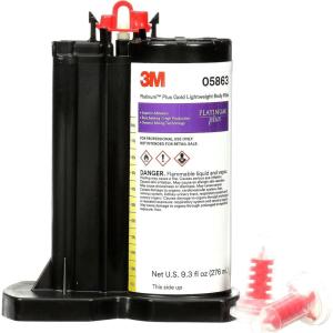 image3M Platinum Plus Filler 05863 Lightweight Stain Free Tack Free Fast 276 mL DMS Cartridge