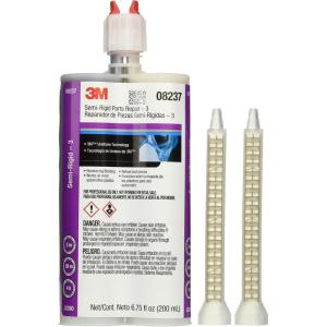 image3M SemiRigid Parts Repair  1 08235 Black 200 mL Cartridge3 Minutes WorkTime