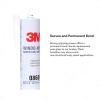 image3M 08609 WindowWeld Super Fast Urethane Black Cartridge  105 fl ozBlack