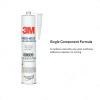image3M 08609 WindowWeld Super Fast Urethane Black Cartridge  105 fl ozBlack