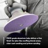 image3M Cubitron II Hookit Purple Clean Sanding Abrasive Disc 31487 6 in 800 Grade Pack of 50 Discs Virtually DustFree High Performance Long Lasting MultiHole Pattern for Automotive Sanding