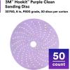 image3M Cubitron II Hookit Purple Clean Sanding Abrasive Disc 31487 6 in 800 Grade Pack of 50 Discs Virtually DustFree High Performance Long Lasting MultiHole Pattern for Automotive Sanding