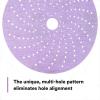 image3M Cubitron II Hookit Purple Clean Sanding Abrasive Disc 31487 6 in 800 Grade Pack of 50 Discs Virtually DustFree High Performance Long Lasting MultiHole Pattern for Automotive Sanding
