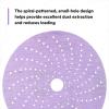 image3M Cubitron II Hookit Purple Clean Sanding Abrasive Disc 31487 6 in 800 Grade Pack of 50 Discs Virtually DustFree High Performance Long Lasting MultiHole Pattern for Automotive Sanding