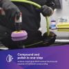 image3M PerfectIt 1Step Foam Finishing Pad 33033 Hookit Small Area Spot Repair Paint Finishing 4 in 2 PadsBag4 Tapered Edge