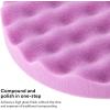 image3M PerfectIt 1Step Foam Finishing Pad 33033 Hookit Small Area Spot Repair Paint Finishing 4 in 2 PadsBag8 Flat Back
