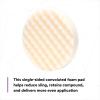 imagePerfectIt 3M Foam Compounding Pad 05737 Inset Single Sided Hook and Loop 8 in  White