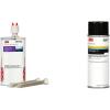 image3M Panel Bonding Adhesive 08115 OEM Recommended TwoPart Epoxy 200 ml675 fl oz Cartridge WeldThru Coating II 05917 Zinc Based Aerosol Coating Resists Weld Spatter 1275 oz Net Wt361 g