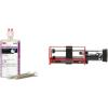 image3M Super Fast Plastic Repair 04247 TwoPart Epoxy Finishing Adhesive 200 mL675 fl oz Cartridge  3M Manual Cartridge Applicator 08571 Accurately Dispense Materials Steady Application 200 ml