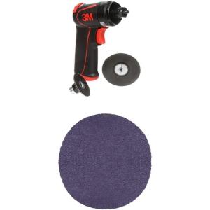 image3M Angle Die Grinder 33577 18000 RPM 50mm and 75mm Automotive Tool for Abrasive Disc Grinding Weld Cleanup PaintStripping ampamp 3M Cubitron II Roloc Fibre DiscHigh Performance