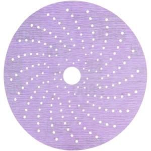 image3M Cubitron II Hookit Purple Clean Sanding Abrasive Disc 31487 6 in 800 Grade Pack of 50 Discs Virtually DustFree High Performance Long Lasting MultiHole Pattern for Automotive Sanding