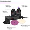 image3M PerfectIt Random Orbital Polisher Intro Bundle for Automotive Refinishing Refining ampamp Polishing Includes 21mm Polisher 6quot Compounding Pad 6quot Polishing Pad 1qt Compound 1qt Polisher