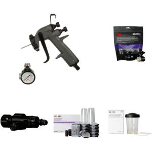 image3M Performance Spray Gun HO KitHigh OutputIncludes Materials to Spray HighViscosity CoatingsGelcoatPPS 20 HO Pressure Cup50 PPS 20 CupsLidsampampLinersHO Conversion Packampamp20 Atomizing Heads