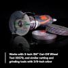 image3M General Purpose Cut Off Wheel 01988 3 in 116quot x 38quot Resin Bonded Wheel for Fast Cut Auto Body Sheet Metal Pack of 50 Wheels50 count Pack of 1