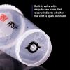 image3M PPS Series 20 Vented Spray Cup Kit Large 26164 Ready to Use Vented Cup Includes 321 fl oz Cup Lids with a 125 Micron Filter Built in for Easytouse for AutomotiveStandard