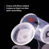 image3M PPS Series 20 Vented Spray Cup Lids 26265 for LargeStandard Size with 200 Micron Filters for Automotive Paint Cars Furniture House and MoreLargeStandard