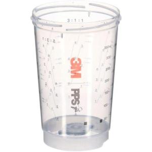 image3M PPS Series 20 Vented Spray Cups 135 fl oz 26362 Midi Ready to use to Mix and Spray for Automotive Paint Cars Furniture House and More 50 Cups Per PackMidi