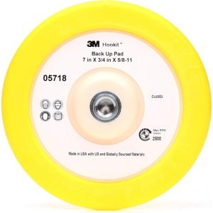 imagePerfectIt unisex adult 3M 05718 Perfect It Back Up Pad 7  Yellow One Size US