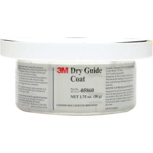 image3M Dry Guide Coat Kit 05861 Carbon Black Powder No Ripples No Masking 175 oz 50 gCartridge