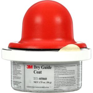 image3M Dry Guide Coat Kit 05861 Carbon Black Powder No Ripples No Masking 175 oz 50 gCartridge and Applicator Kit
