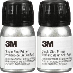image3M Single Step Primer 08682 Black Color OnePart Urethane UV Resistant 30 mL101 fl oz101 Fl Oz Pack of 2
