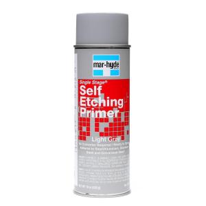 imageMarHyde Single Stage SelfEtching Primer Aerosol 5111 19 oz Net Wt Light Gray