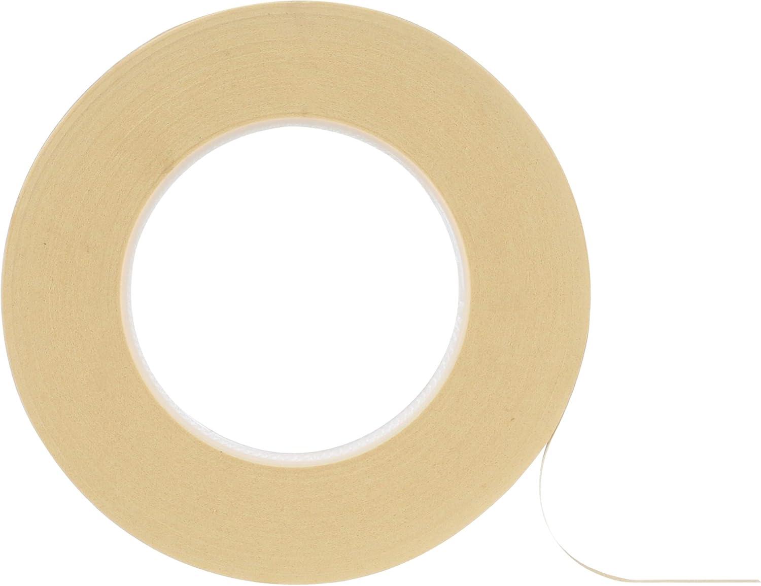 image3M Automotive Masking Tape 2308 06548 Crepe Backed Easy Adhesive Minimal Residue 48 mm x 55 m 24Case3 mm x 55 m