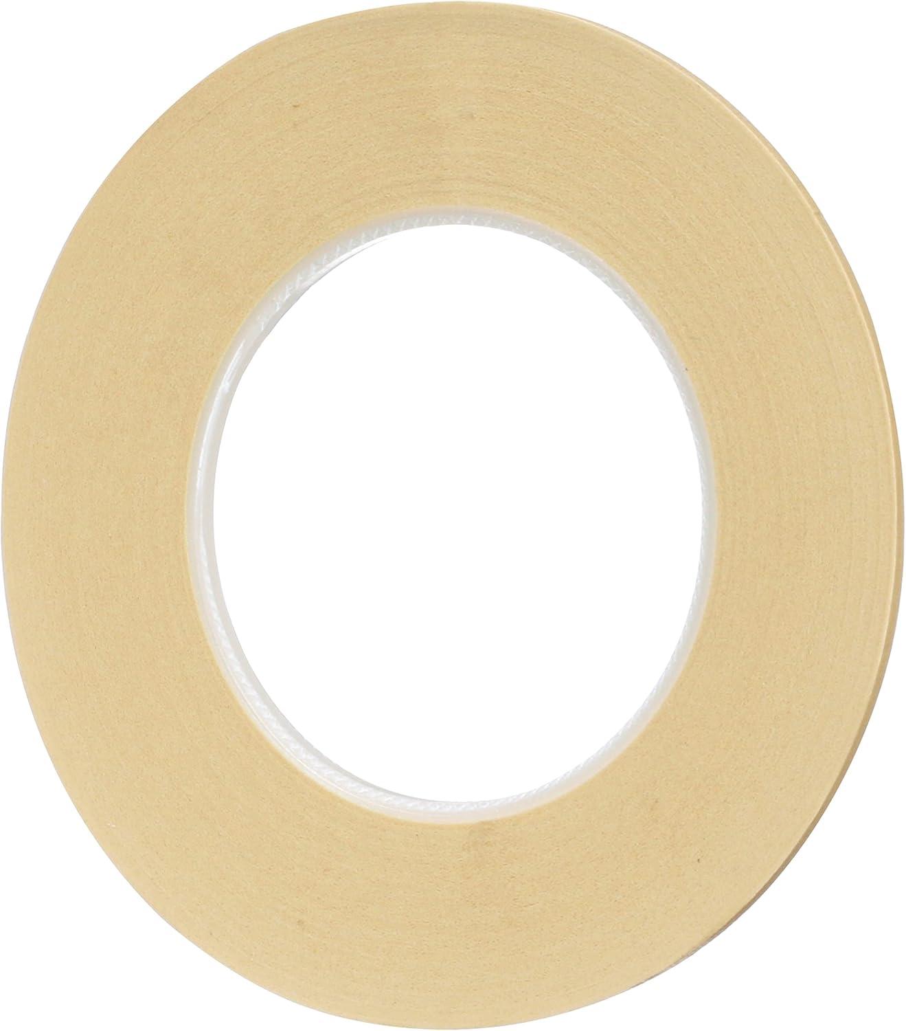 image3M Automotive Masking Tape 2308 06548 Crepe Backed Easy Adhesive Minimal Residue 48 mm x 55 m 24Case3 mm x 55 m