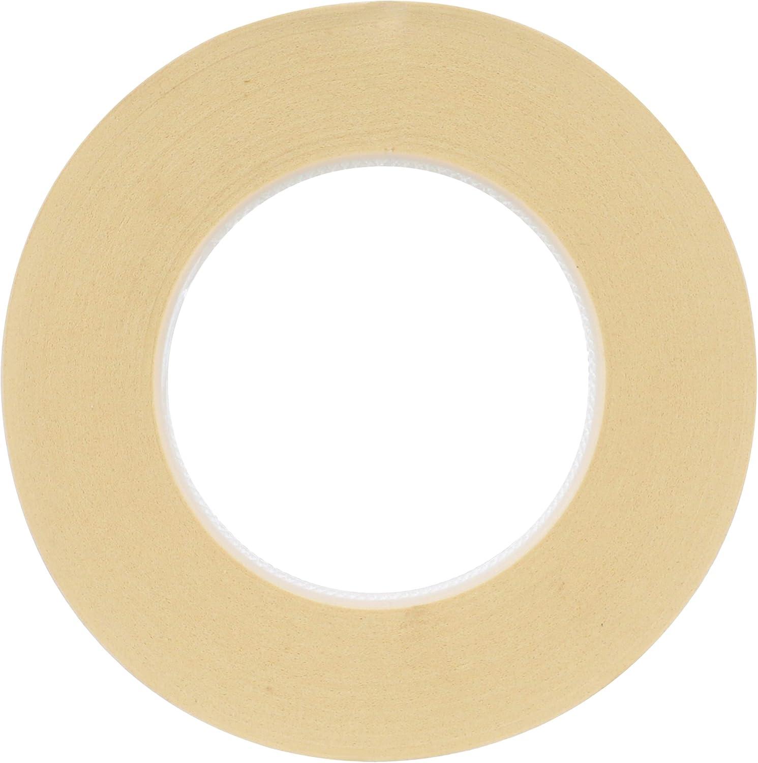 image3M Automotive Masking Tape 2308 06548 Crepe Backed Easy Adhesive Minimal Residue 48 mm x 55 m 24Case3 mm x 55 m