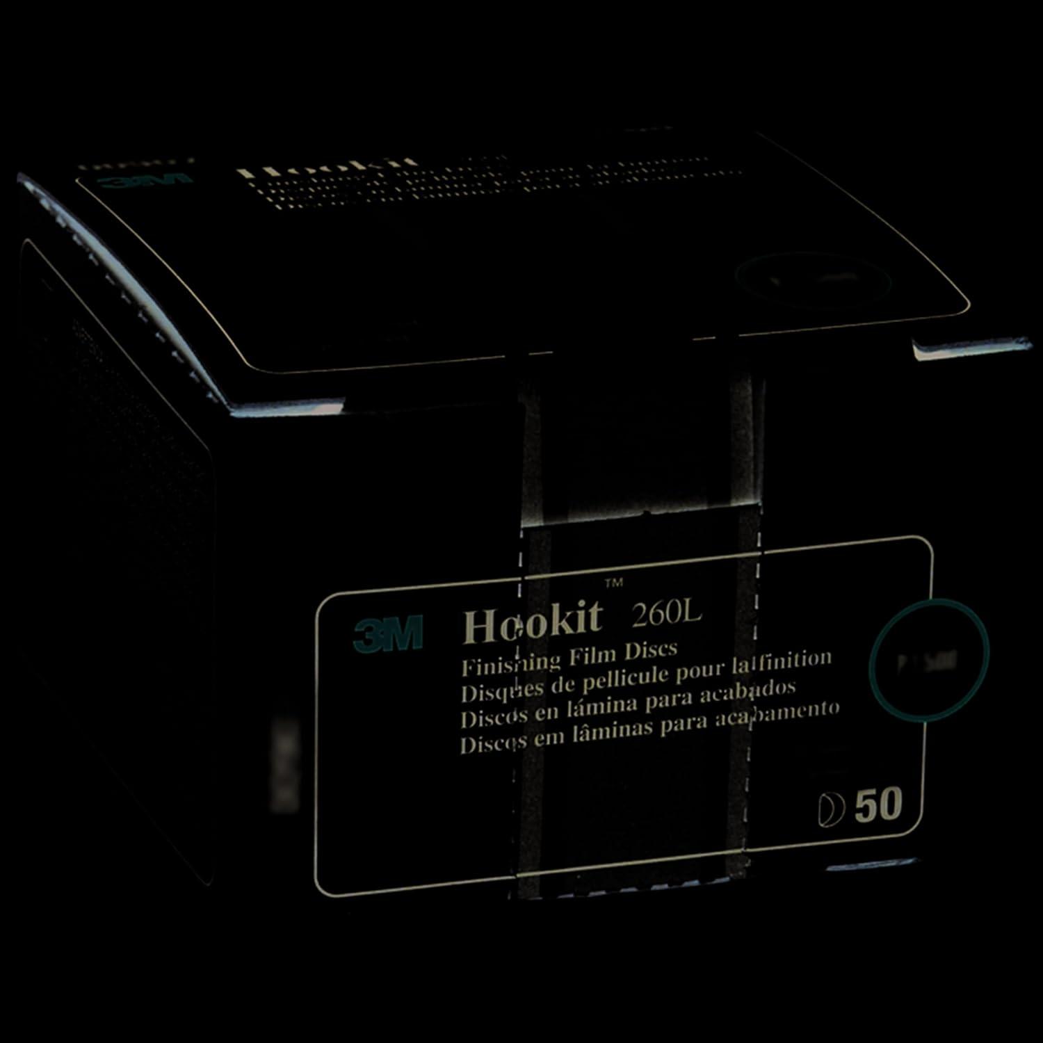 image3M Hookit Finishing Film Abrasive Disc 00971 6 in 600 Grade 100 Pack Clear Coat Sanding Paint Finishing Defect Removal Tear Resistant3