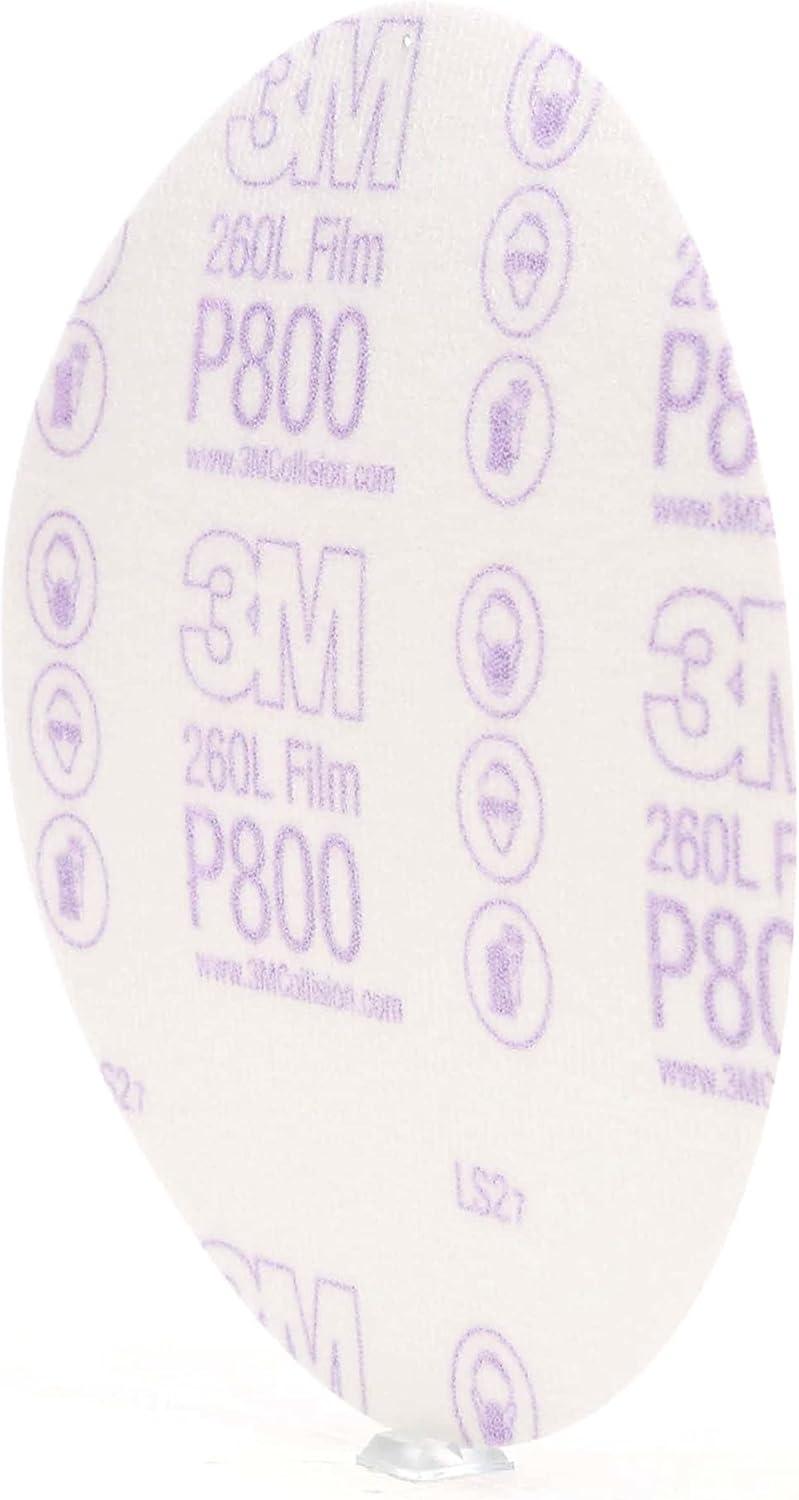 image3M Hookit Finishing Film Abrasive Disc 00971 6 in 600 Grade 100 Pack Clear Coat Sanding Paint Finishing Defect Removal Tear Resistant6