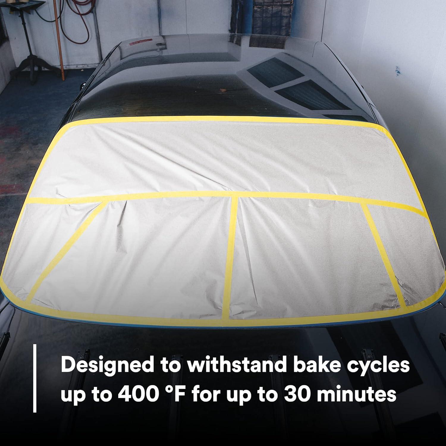 image3M White Masking Paper 06537 Heat Resistant Flexible Lint Free 6 in x 750 ft12 in x 750 ft