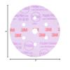 image3M 30371 Hookit Purple 3quot P600 Grit Finishing Film Disc3