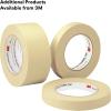 image3M Automotive Masking Tape 2308 06548 Crepe Backed Easy Adhesive Minimal Residue 48 mm x 55 m 24Case36 mm x 55 m