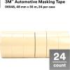 image3M Automotive Masking Tape 2308 06548 Crepe Backed Easy Adhesive Minimal Residue 48 mm x 55 m 24Case48 mm x 55 m