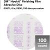 image3M Hookit Finishing Film Abrasive Disc 00971 6 in 600 Grade 100 Pack Clear Coat Sanding Paint Finishing Defect Removal Tear Resistant6
