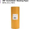 image3M Scotchblok Masking Paper 06732 Gold Color Polycoated Backing Bleed Through Resistant 12 in x 180 ft12 in x 750 ft