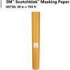 image3M Scotchblok Masking Paper 06732 Gold Color Polycoated Backing Bleed Through Resistant 12 in x 180 ft36 in x 750 ft