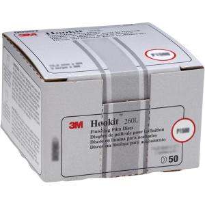 image3M Hookit Finishing Film Abrasive Disc 00971 6 in 600 Grade 100 Pack Clear Coat Sanding Paint Finishing Defect Removal Tear Resistant3