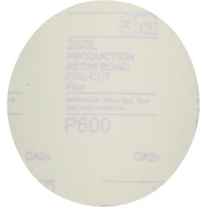 image3M Hookit Finishing Film Abrasive Disc 00971 6 in 600 Grade 100 Pack Clear Coat Sanding Paint Finishing Defect Removal Tear Resistant5