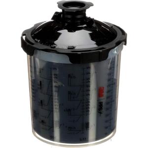 image3M PPS 20 Spray Gun System UV Kit with Cup Lids and Liners 20730 Standard 22 Ounces 125Micron Filter Shield Sensitive Material from UV Rays 1 Paint Cup 50 Disposable Lids and Liners 32 Seal200 Micron